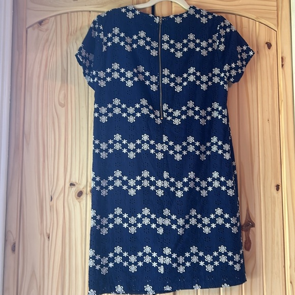 NWT Francesca’s Blue Dress with White Details Size S - Picture 4 of 4